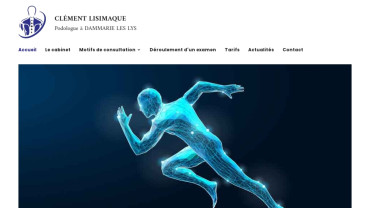 Page d'accueil du site : Clément Lisimaque