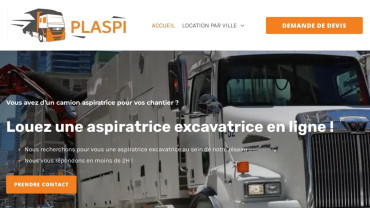 Page d'accueil du site : Plaspi