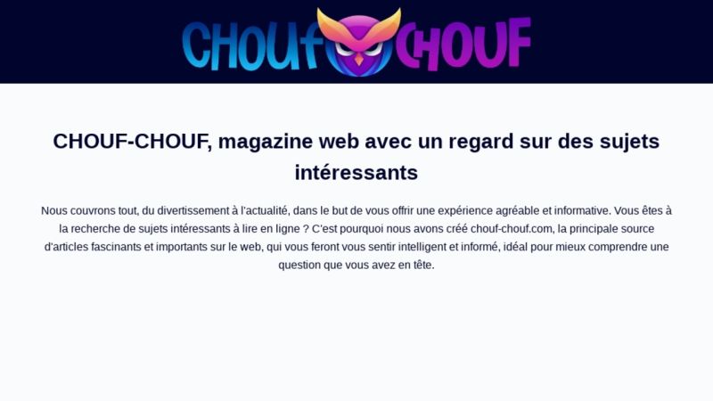 Chouf-Chouf