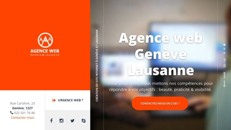 Agence web genève Lausanne