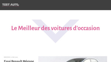 Page d'accueil du site : Auto Moto Toulouse