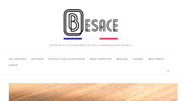 Page d'accueil du site : Besace