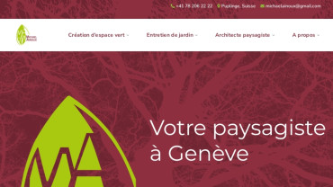 Page d'accueil du site : Michaël Ainoux