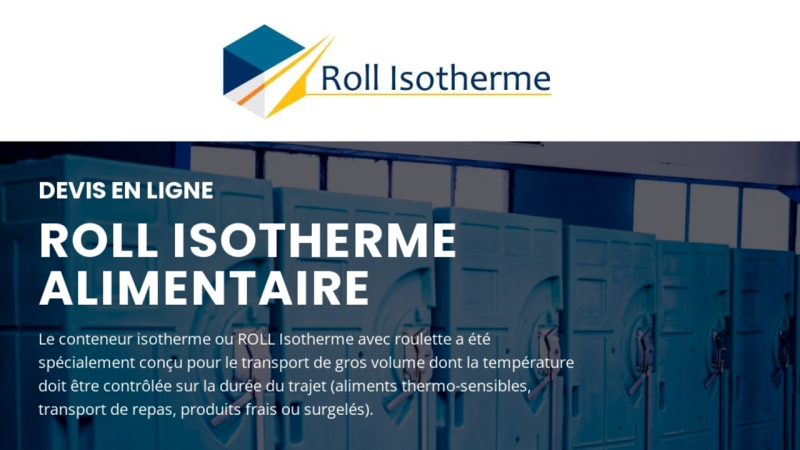 Roll Isotherme Alimentaire