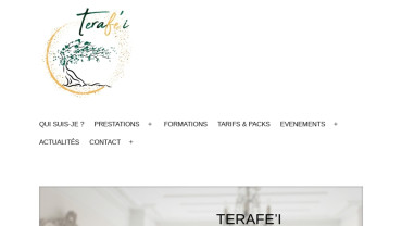 Page d'accueil du site : Terafe'i