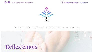 Page d'accueil du site : Réflex'émois