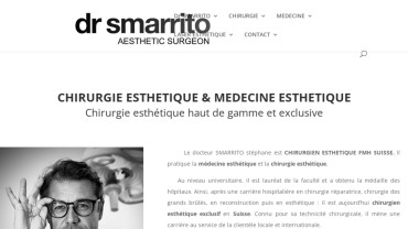 Page d'accueil du site : Docteur Smarrito