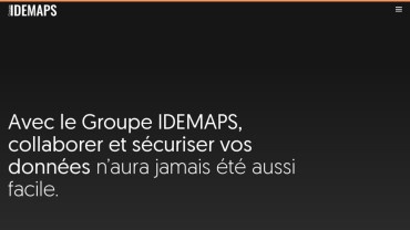Page d'accueil du site : Groupe IDEMAPS