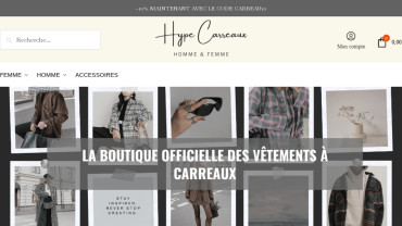 Page d'accueil du site : Hype Carreaux