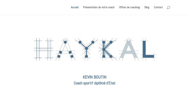 Page d'accueil du site : Haykal Coaching