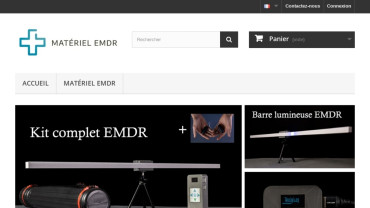 Page d'accueil du site : Matériel EMDR