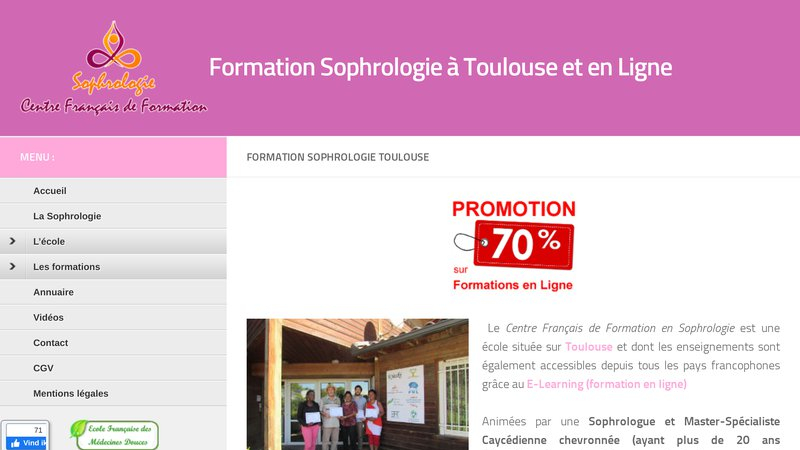 Centre Français de Formation en Sophrologie