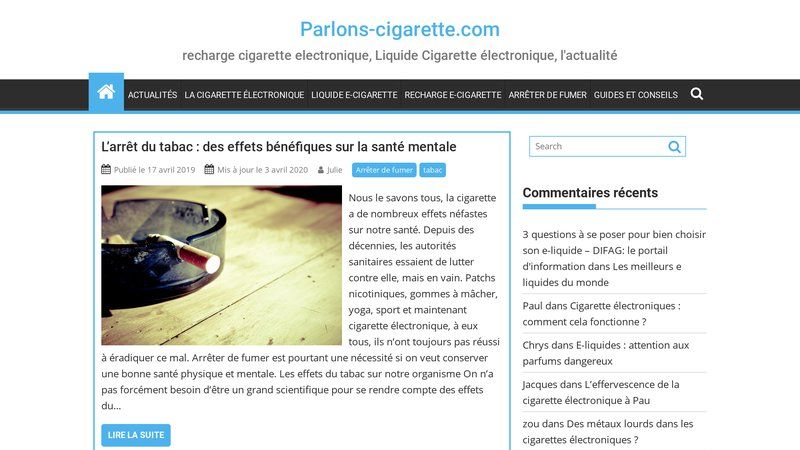 Parlons-cigarette.com