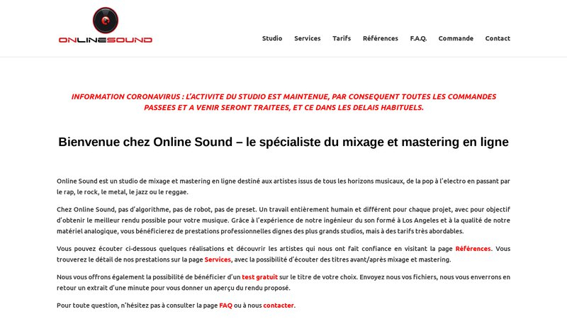 Online-sound