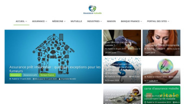 Page d'accueil du site : Parlons-assurance-mutuelle.fr