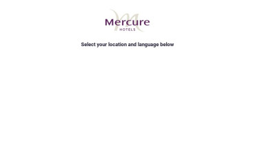 Page d'accueil du site : Mercure