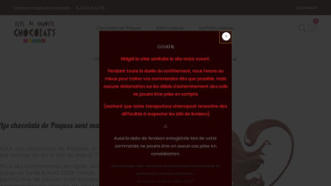 Page d'accueil du site : Tête de Cabosse