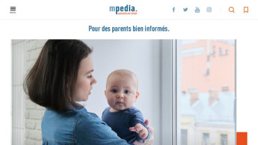Page d'accueil du site : Mpedia