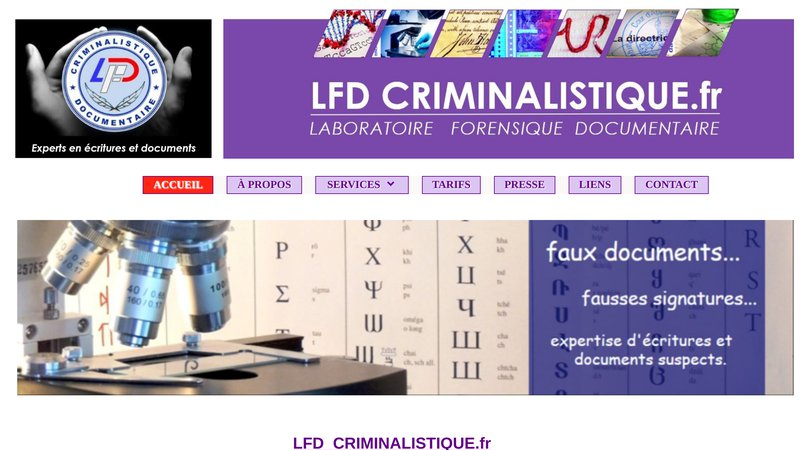 LFD Criminalistique