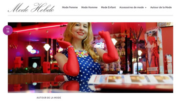 Page d'accueil du site : Mode Hebdo