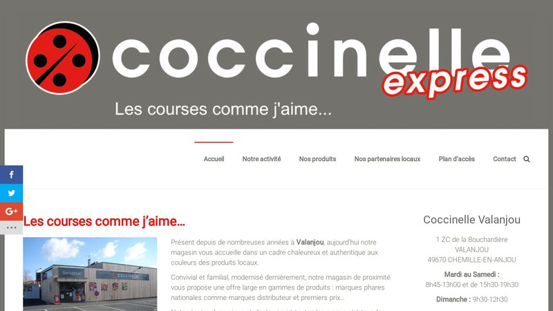 Coccinelle Express Valanjou