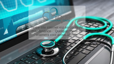 Page d'accueil du site : Clinique Pasteur