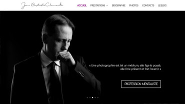 Page d'accueil du site : Jean Baptiste Clément