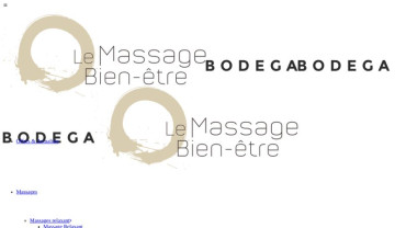 Page d'accueil du site : Marjorie Finiels Massage