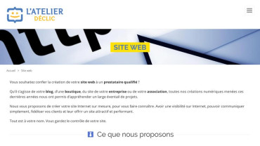 Page d'accueil du site : Alexandre Gaboriau