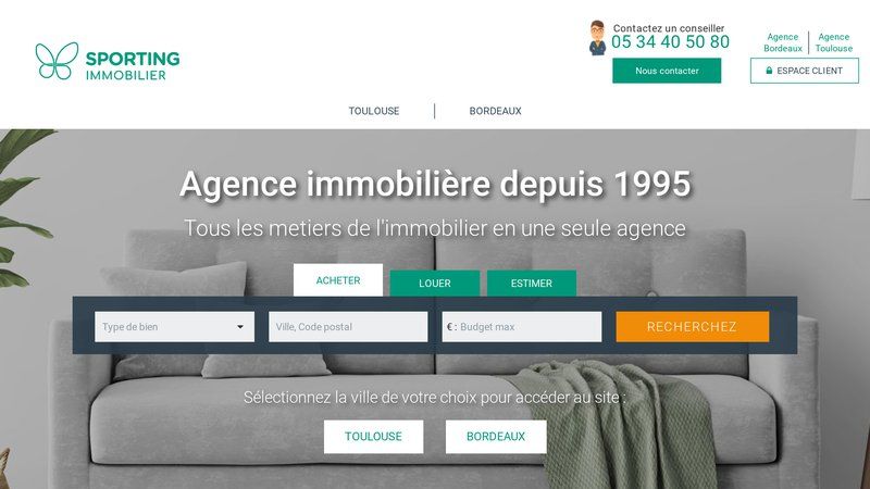 Sporting immobilier