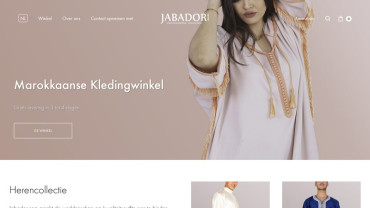Page d'accueil du site : Jabador