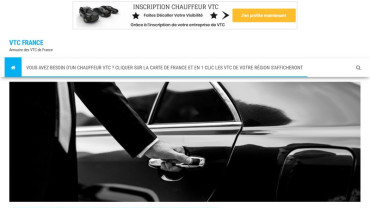 Page d'accueil du site : Sutty Transport