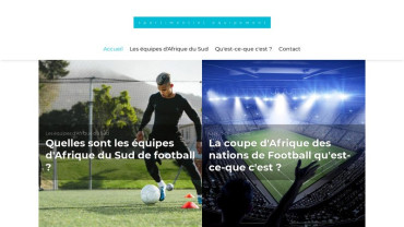 Page d'accueil du site : Sportimentiel Equipement