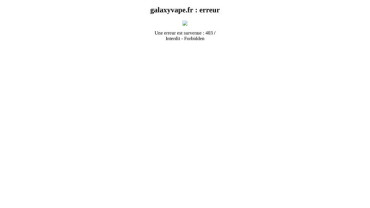 Page d'accueil du site : Discountgalaxy.fr