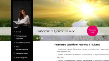 Page d'accueil du site : Hypnosérénité