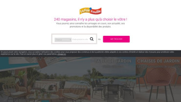 Page d'accueil du site : La Foir'Fouille