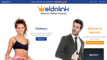 Page d'accueil du site : Eldolink