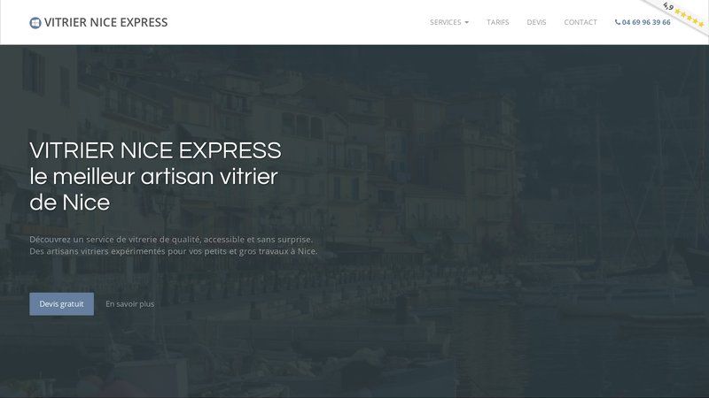 Vitrier Nice Express