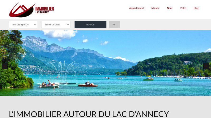 Immobilier Lac Annecy
