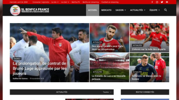 Page d'accueil du site : SLB France