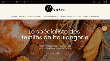 Page d'accueil du site : Pantex