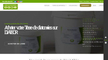 Page d'accueil du site : Diamix France