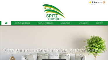 Page d'accueil du site : Spitz Crosivier
